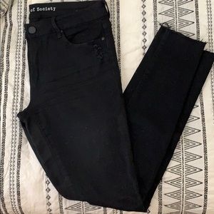 Articles of Society Black Skinny Jeans size 28